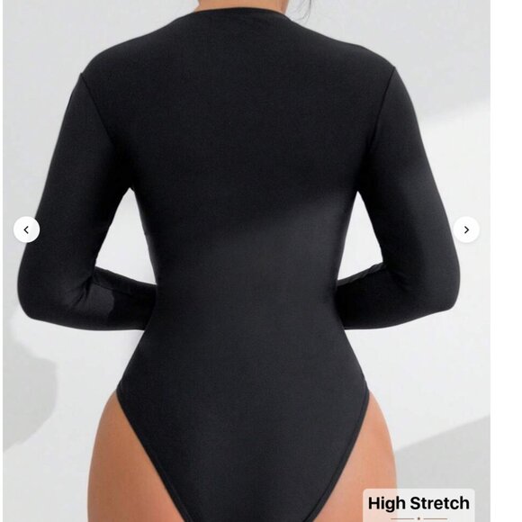 One-piece Swimsuit with Full sleeves (S) - Picture 4 of 5